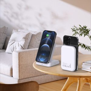 10000mah自带支架可拆卸的磁吸无线充电宝